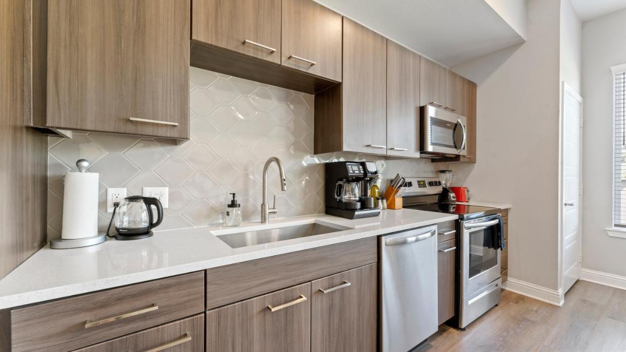 Apartmán Upscale Modern Apts - Free Parking, Fast Wifi, Courtyard Austin Exteriér fotografie